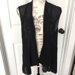 Maurice’s sheer lace back vest